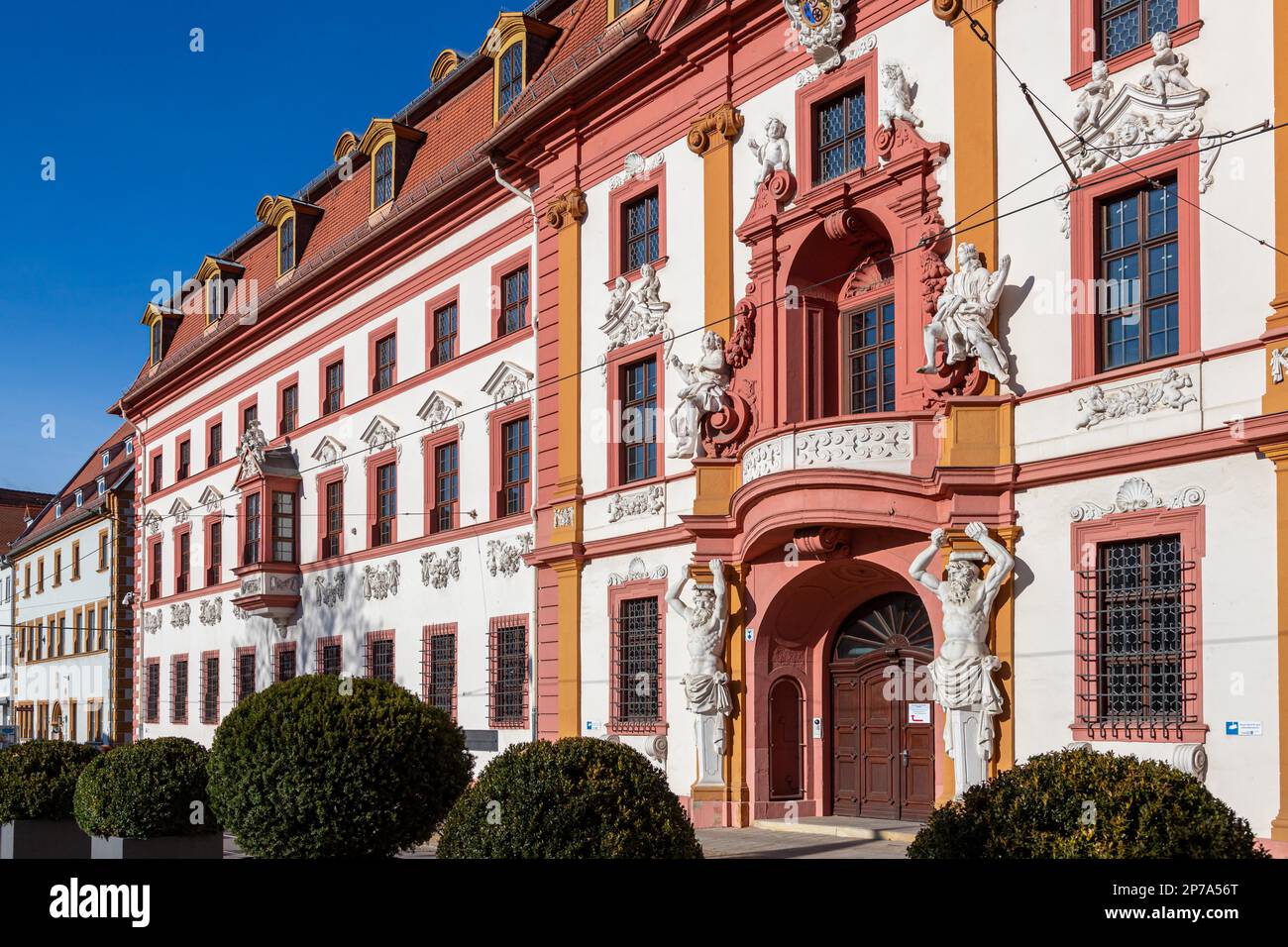 Impressioni fotografiche da Erfurt, capitale della Turingia Foto Stock