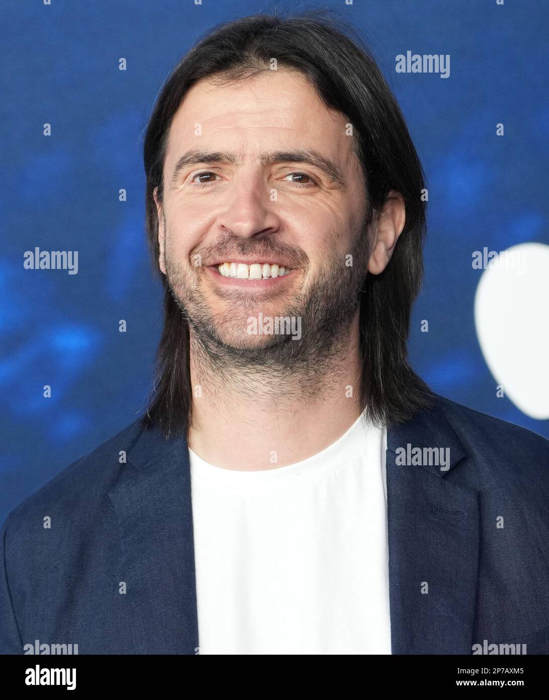 Los Angeles, Stati Uniti. 07th Mar, 2023. Spencer Jones arriva alla prima stagione 3 TED LASSO della Apple Original Series che si tiene presso il Regency Village Theater di Westwood, CA, martedì 7 marzo 2023. (Foto di Sthanlee B. Mirador/Sipa USA) Credit: Sipa USA/Alamy Live News Foto Stock