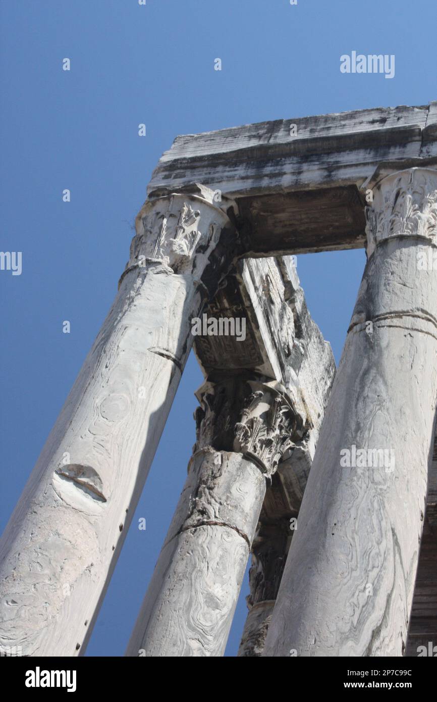 Foro Romano, Roma, Italia Foto Stock