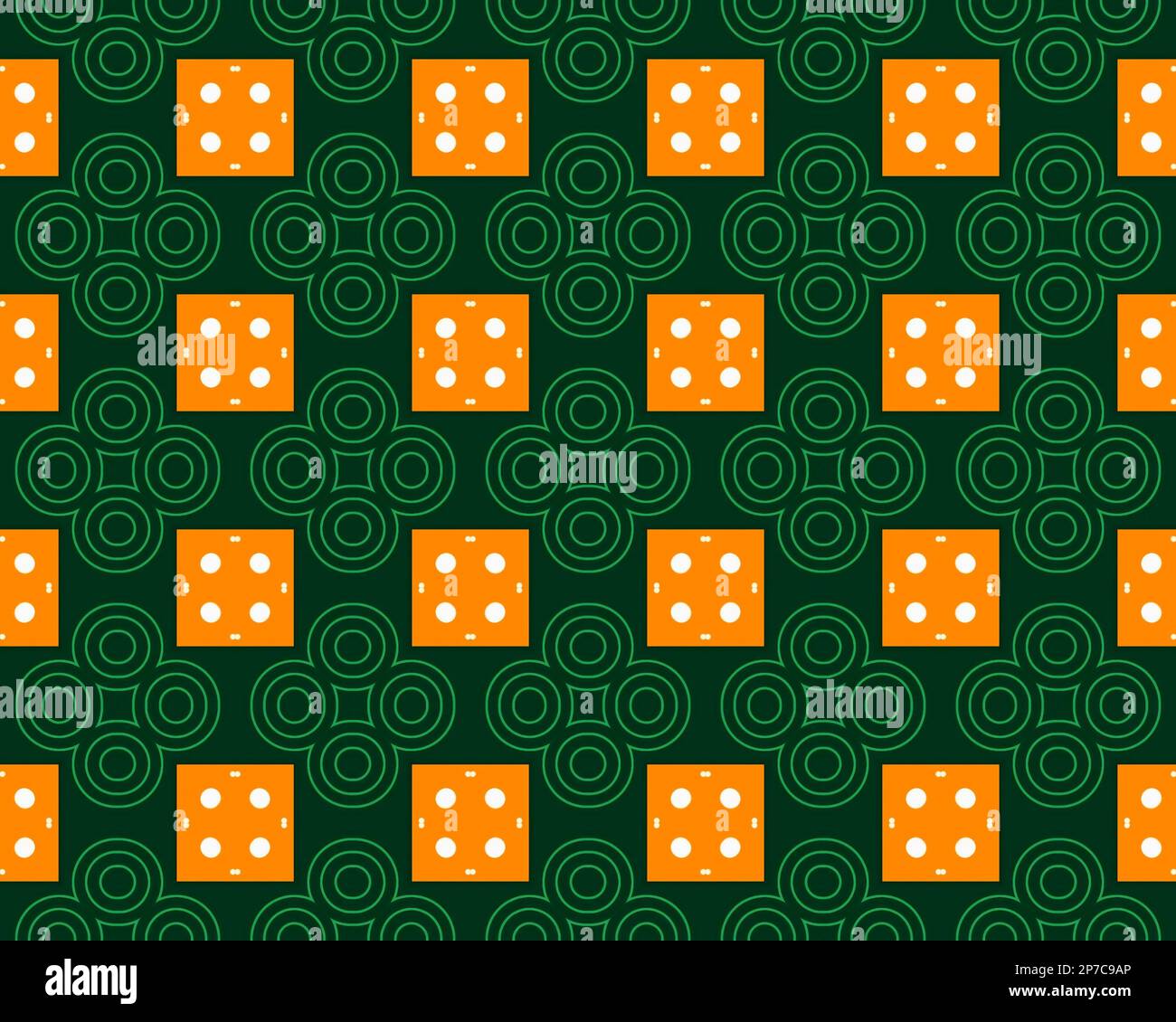 Orientale etnico geometrico senza cuciture Tile modello realizzato con vari elementi tradizionali stile di sfondo design e astratto colorato senza cuciture motivo Foto Stock