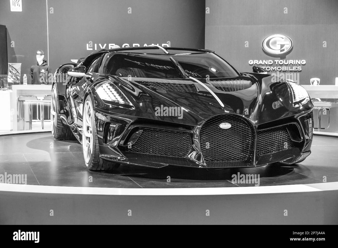 Supercar esposte al Toronto Metro Convention Centre Foto Stock