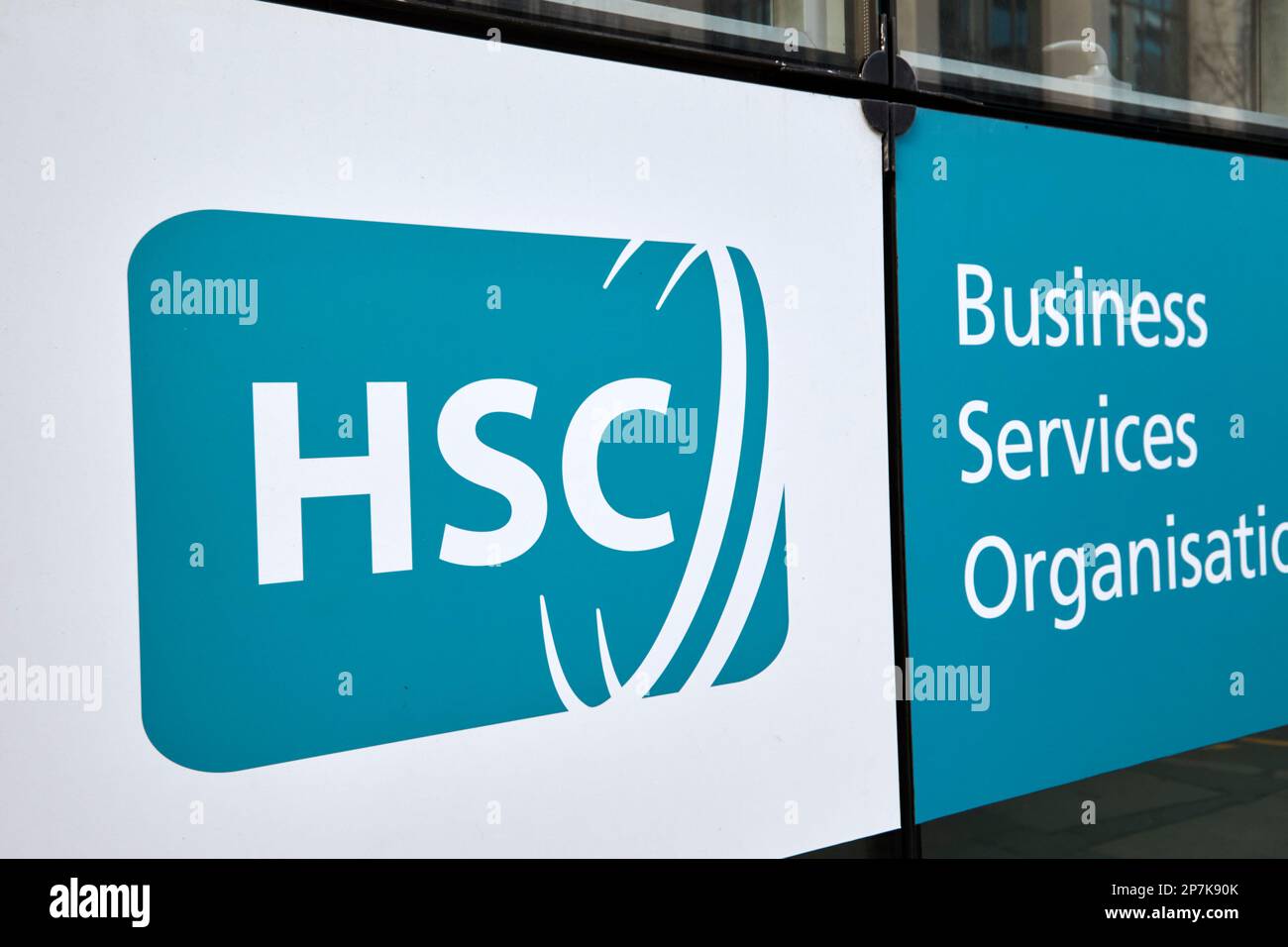 HSC Health and social care Public Health Agency pha business Services organisation Belfast Northern Ireland UK Foto Stock