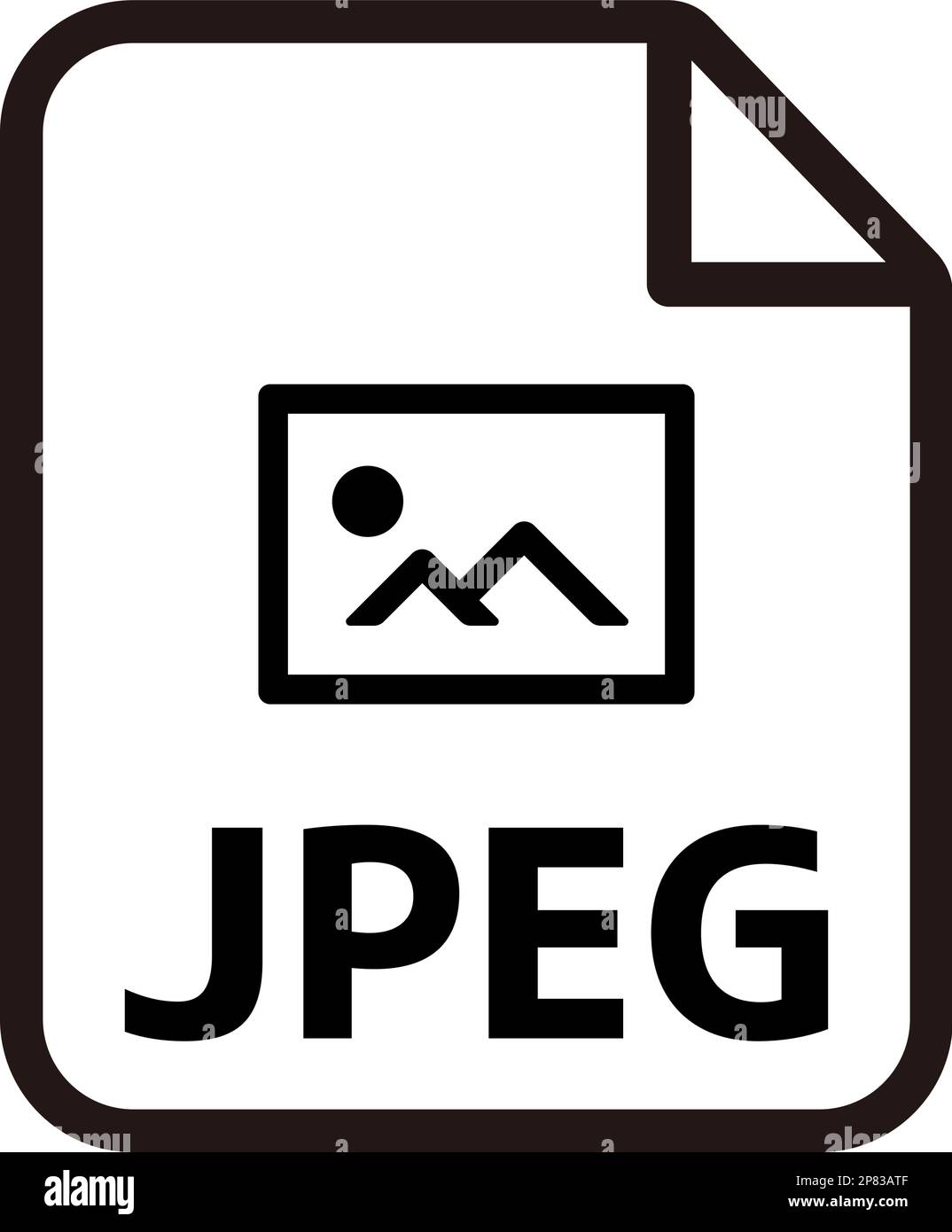 Formato file immagine icona vettoriale | .jpg , JPEG Illustrazione Vettoriale