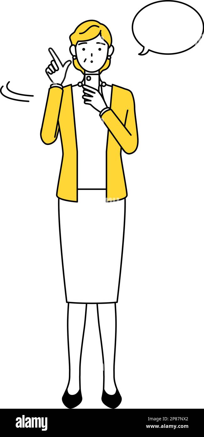 Anziani in pensione, donna di mezza età, che utilizza uno smartphone, illustrazione vettoriale Illustrazione Vettoriale