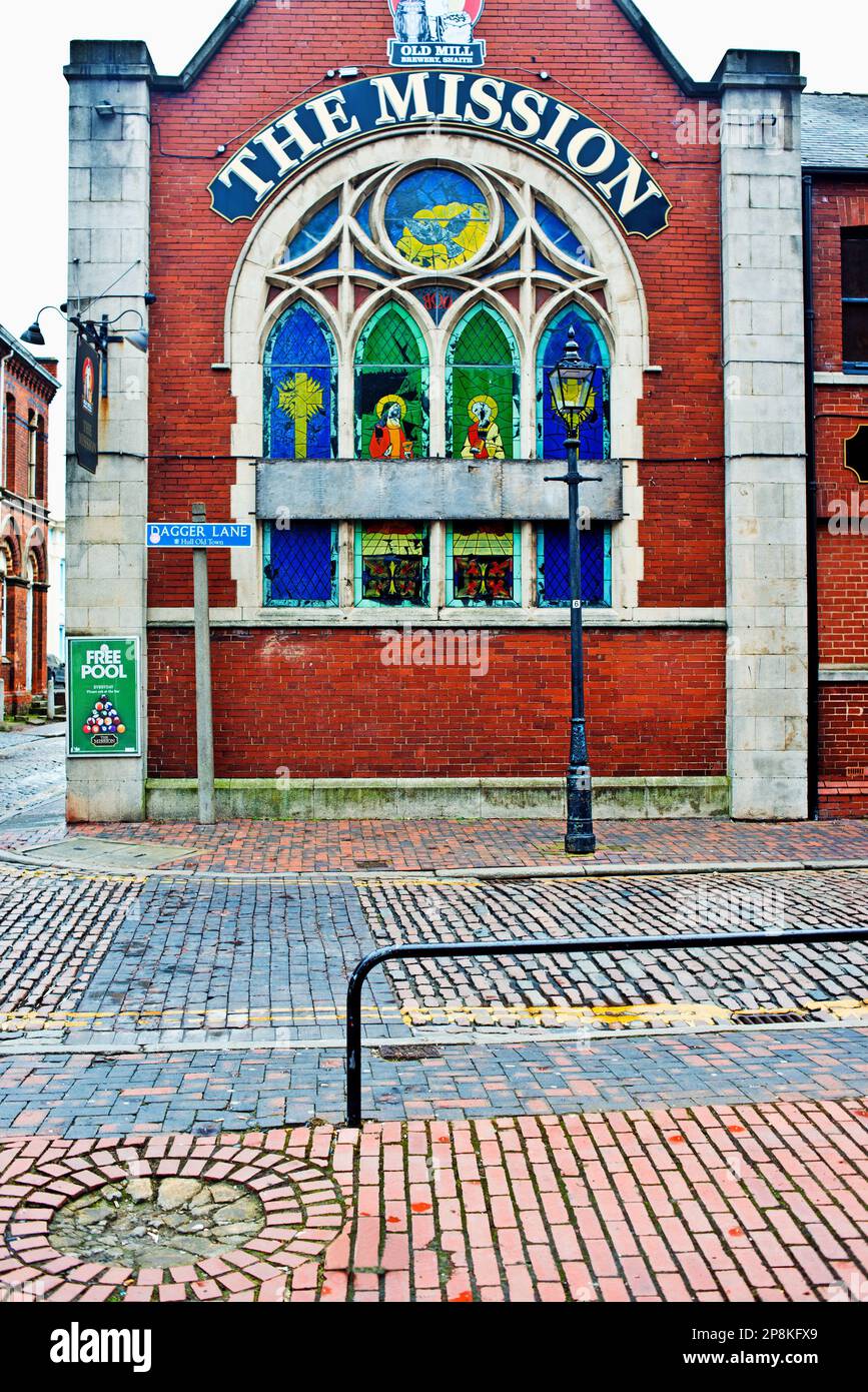 La Missione, Dagger Lane, Old Town, Hull, Inghilterra Foto Stock