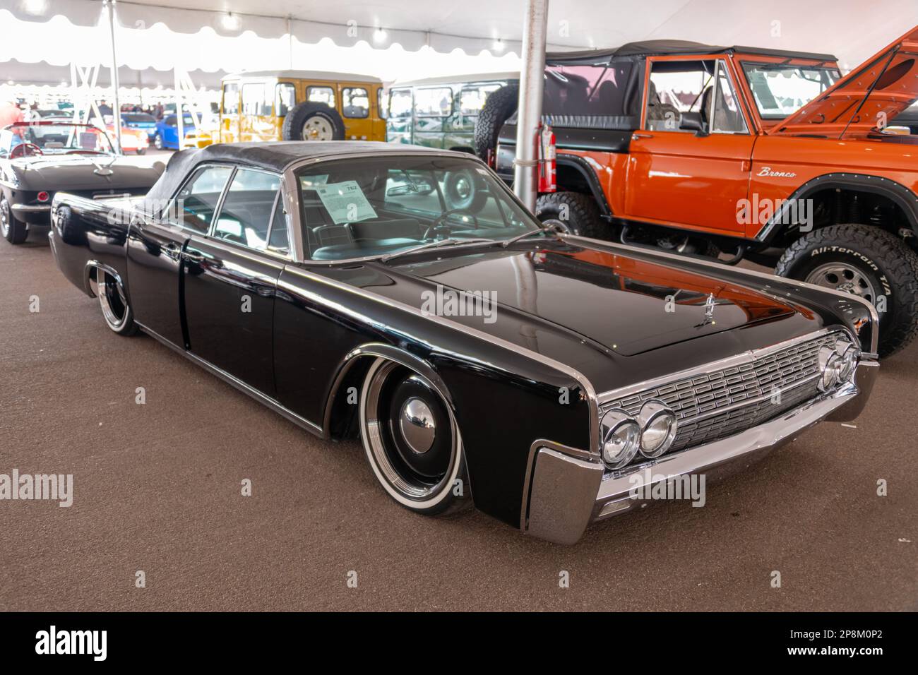 1962 Lincoln Continental Custom convertibile Foto Stock