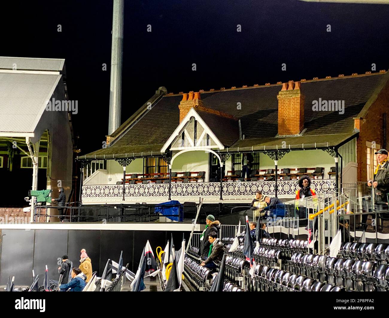 Craven Cottage, Fulham F.C. Londra Foto Stock