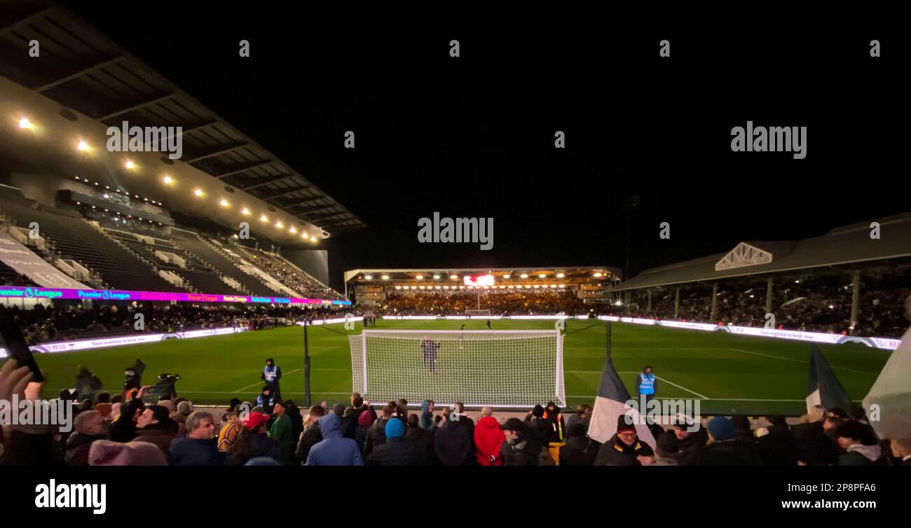 Craven Cottage, Fulham F.C. Londra Foto Stock