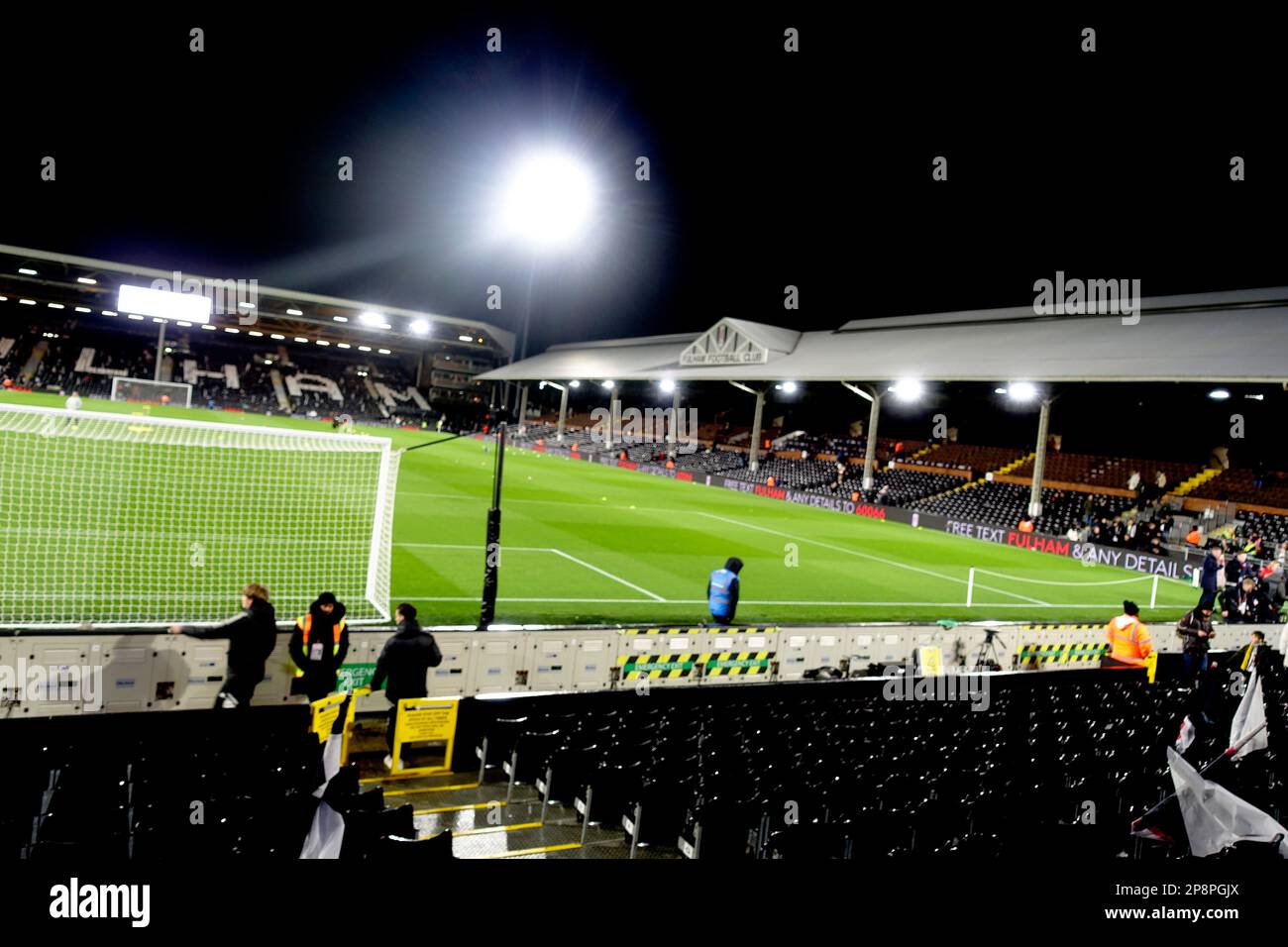 Craven Cottage, Fulham F.C. Londra Foto Stock