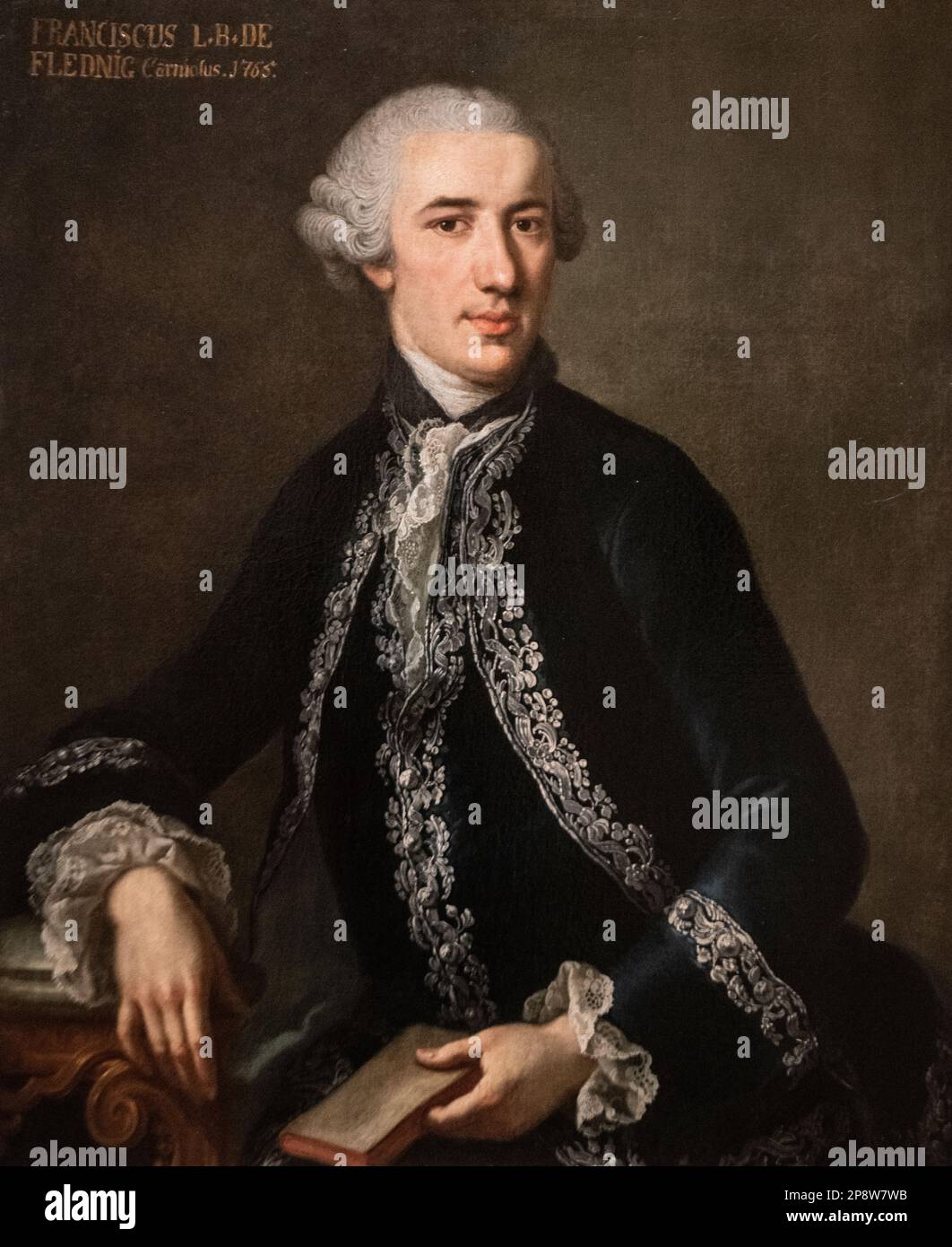 Eustachius Gabriel: Barone Franz Flodnig (1770) Foto Stock