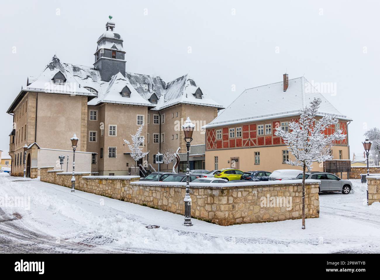 Impressionen aus Ballenstedt im Harz Foto Stock