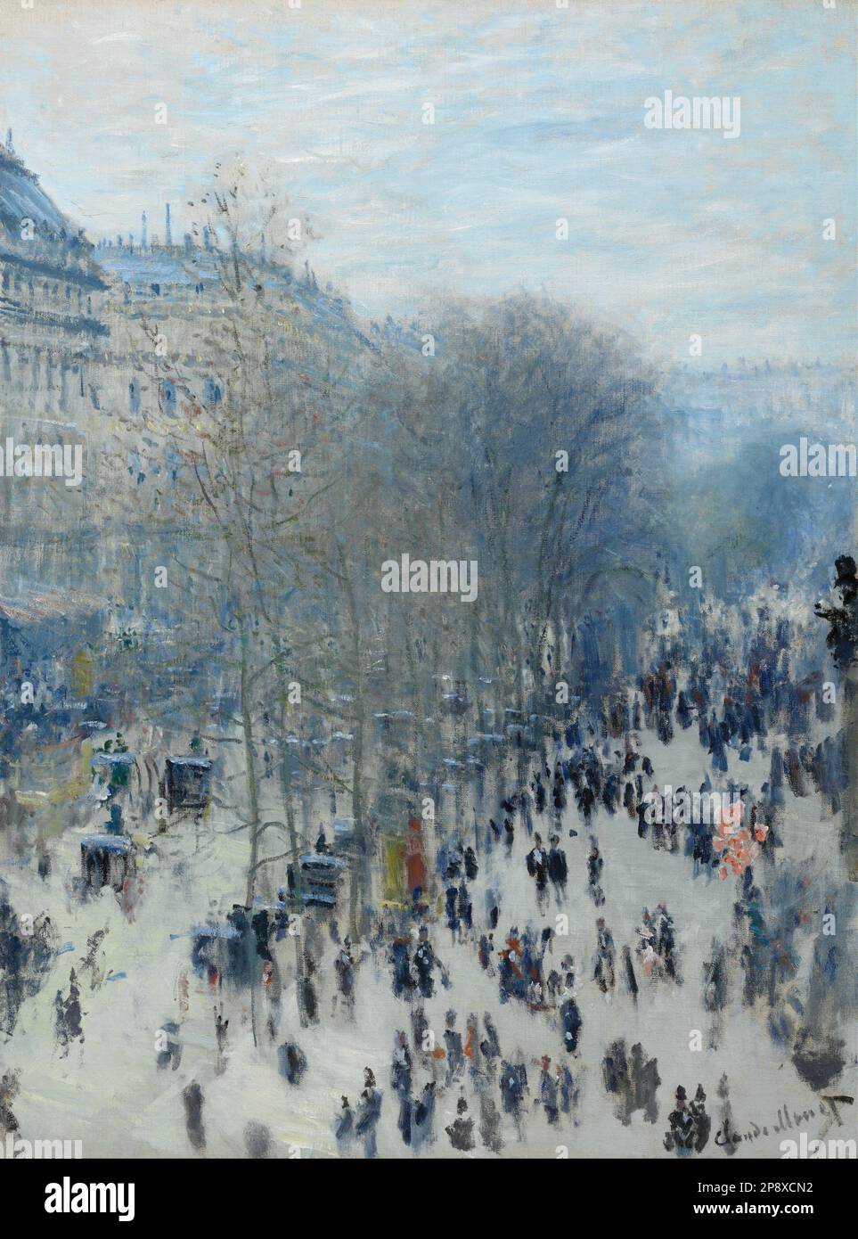 Le Boulevard des Capucines (1873 - 1874) di Claude Monet Foto Stock