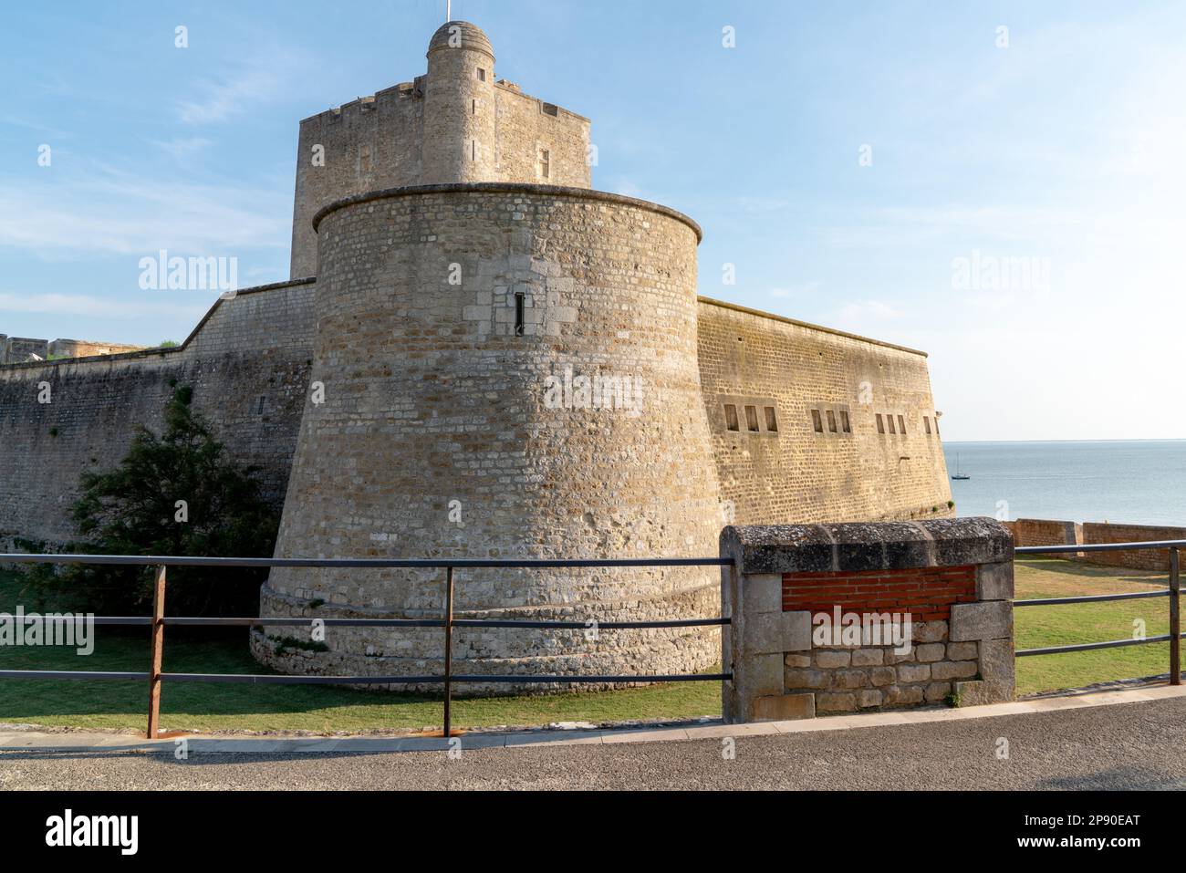 Antico forte Vauban a Fouras Francia Foto Stock