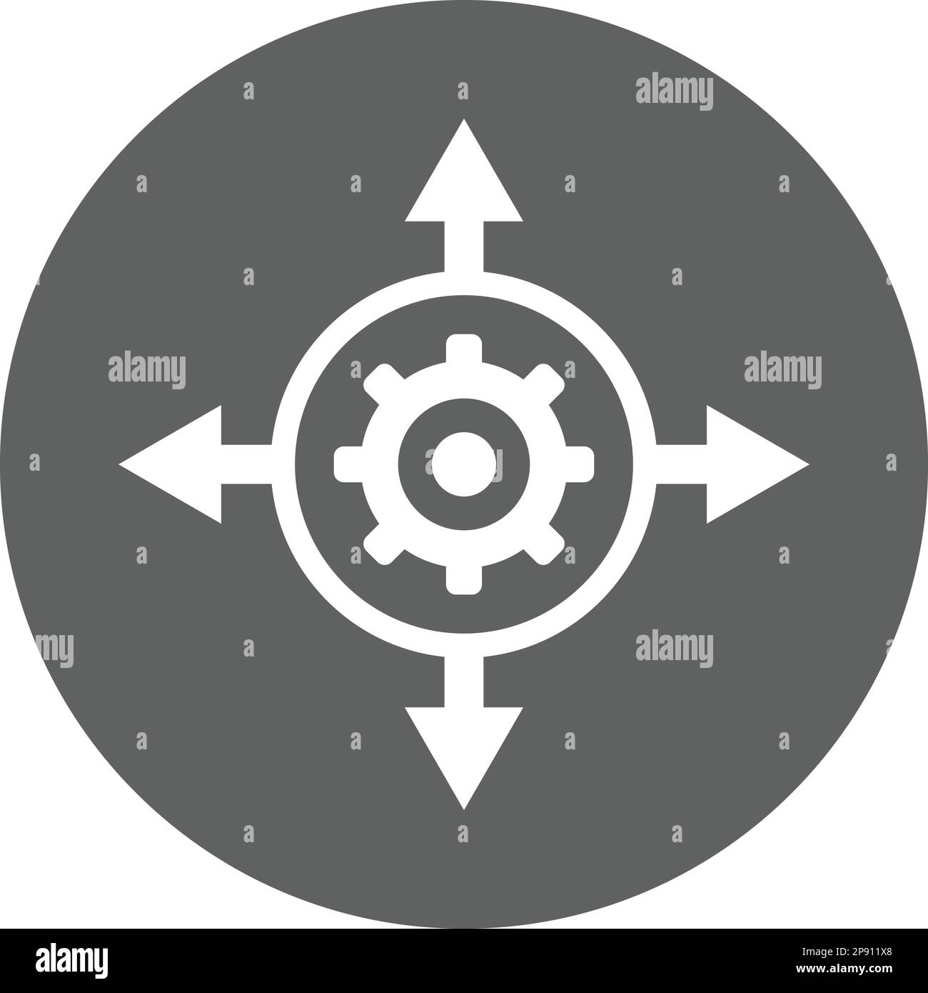 Icona produttività. Vettore semplice ben organizzato e meticolosamente design. Illustrazione Vettoriale