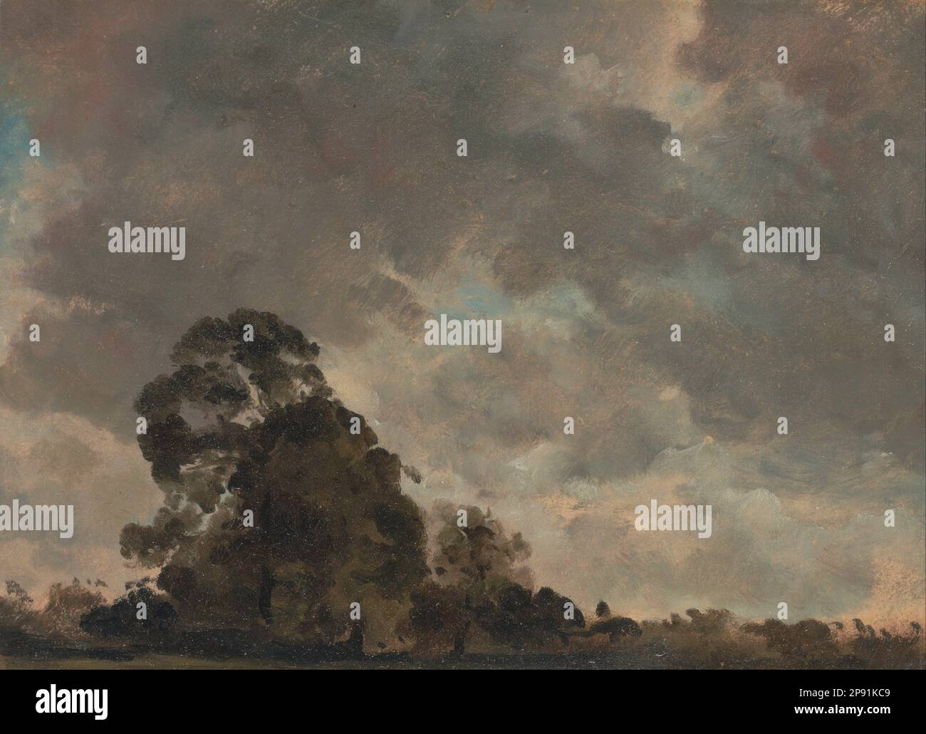 Studio Cloud 1816/1826 di John Constable Foto Stock