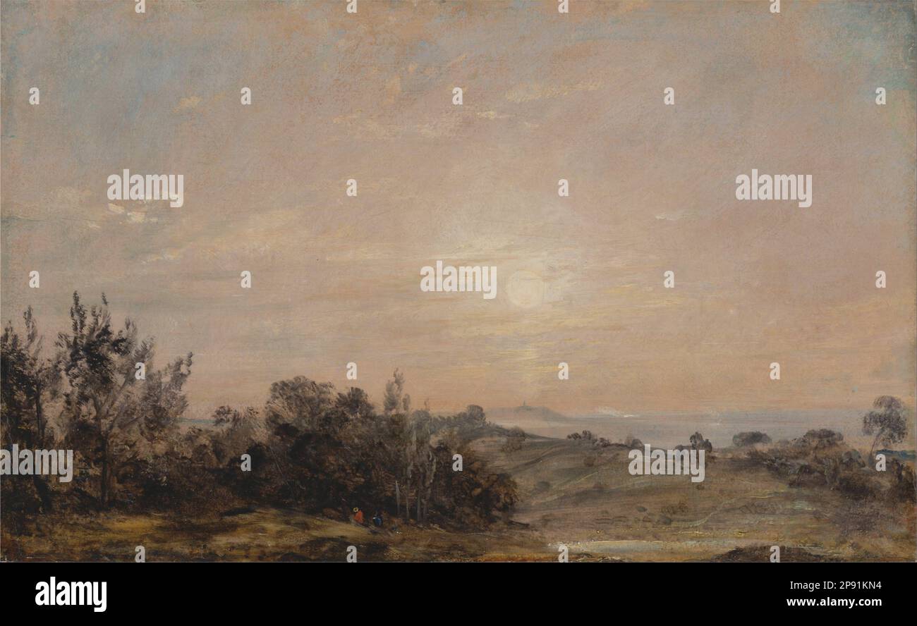 Hampstead Heath guardando verso Harrow da 1821 a 1822 da John Constable Foto Stock