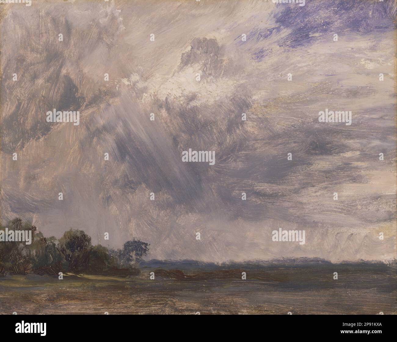 Studio di un cielo nuvoloso circa 1825 di John Constable Foto Stock