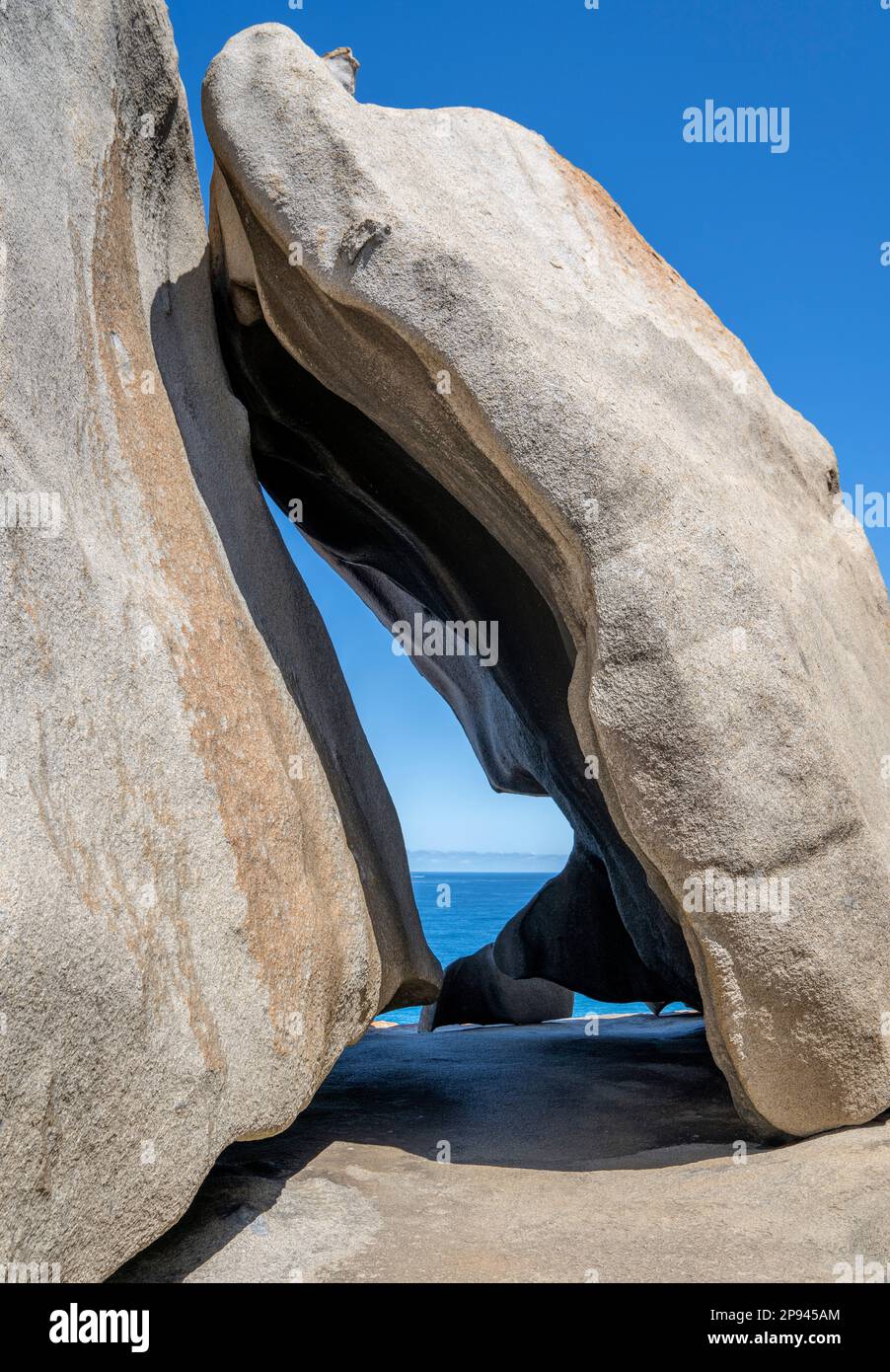 Remarkable Rocks, Parco Nazionale di Flinders Chase, Kangaroo Island, South Australia, Australia Foto Stock