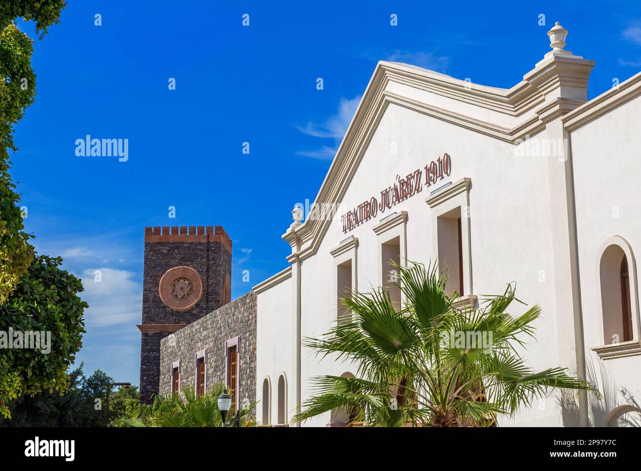 Teatro Juarez, Città di la Paz, Baja California sur, Messico Foto Stock