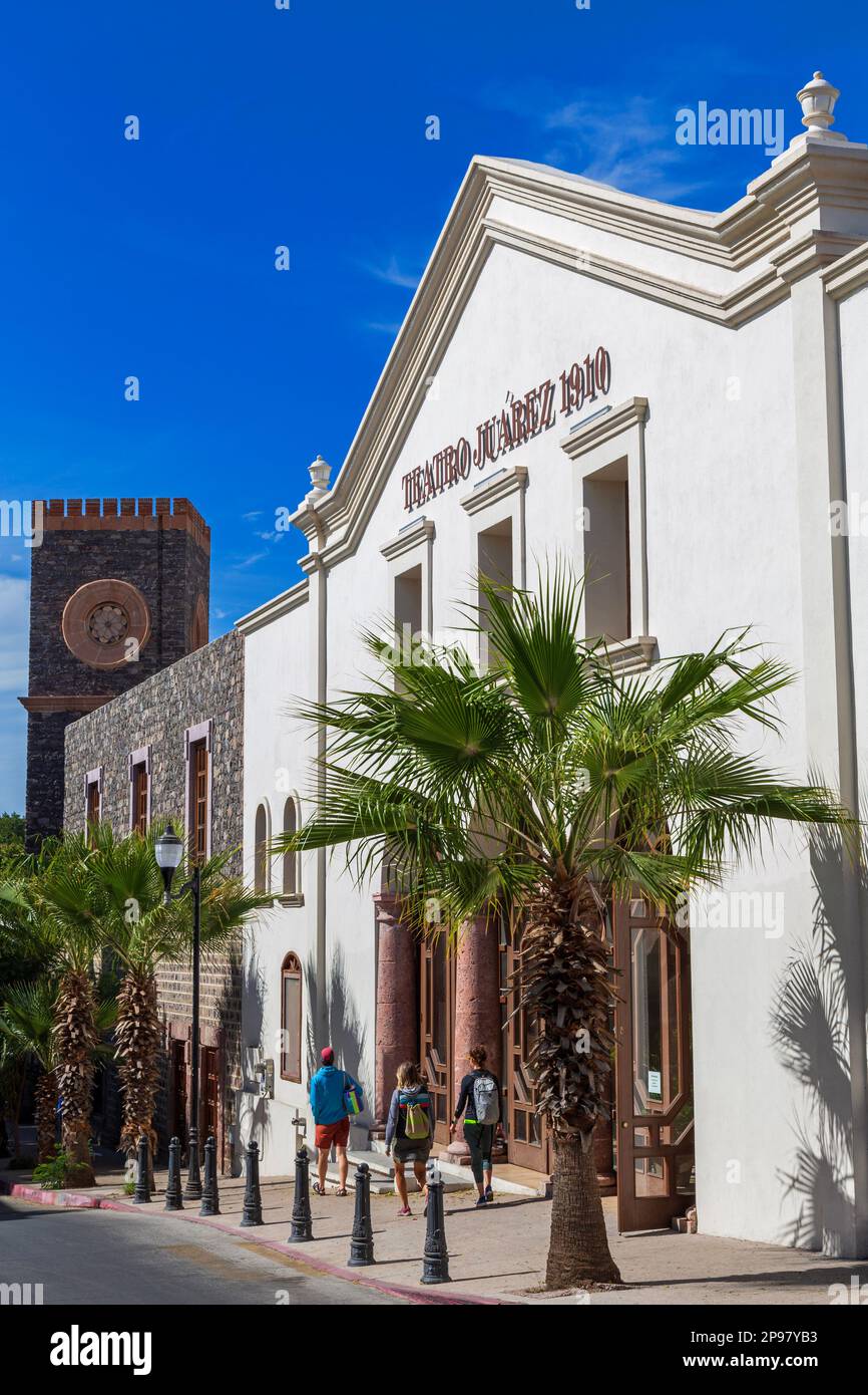 Teatro Juarez, Città di la Paz, Baja California sur, Messico Foto Stock
