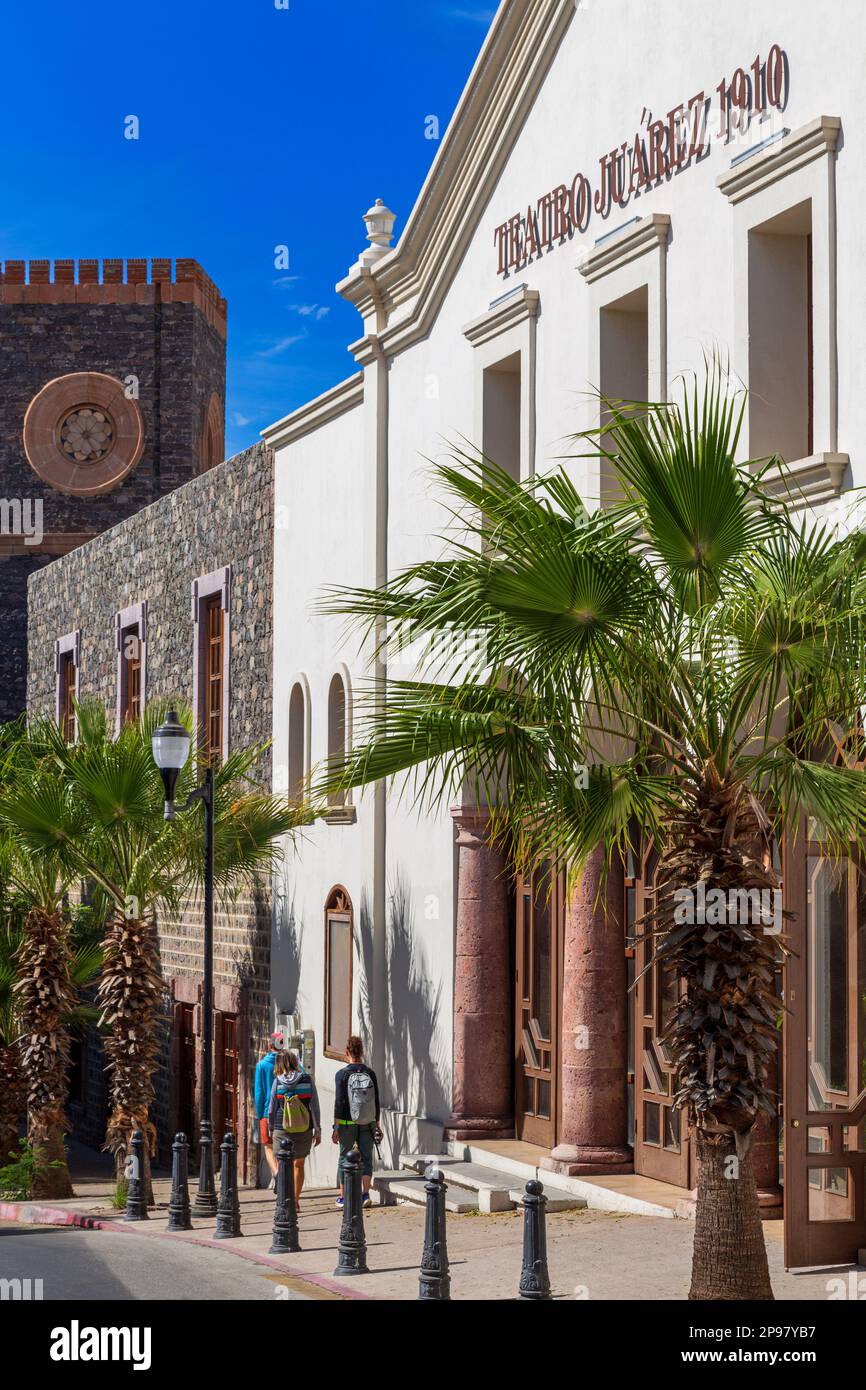 Teatro Juarez, Città di la Paz, Baja California sur, Messico Foto Stock