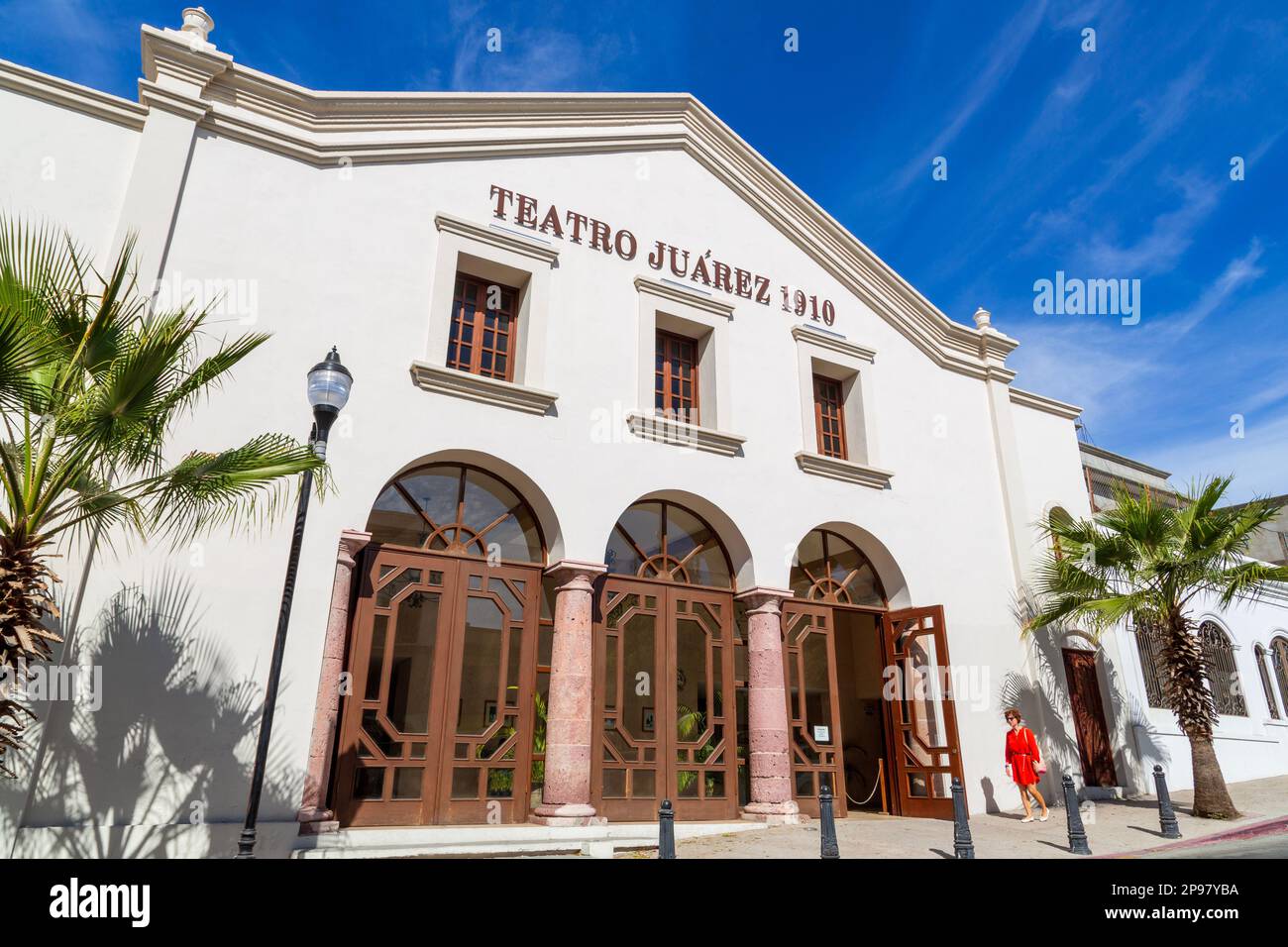 Teatro Juarez, Città di la Paz, Baja California sur, Messico Foto Stock