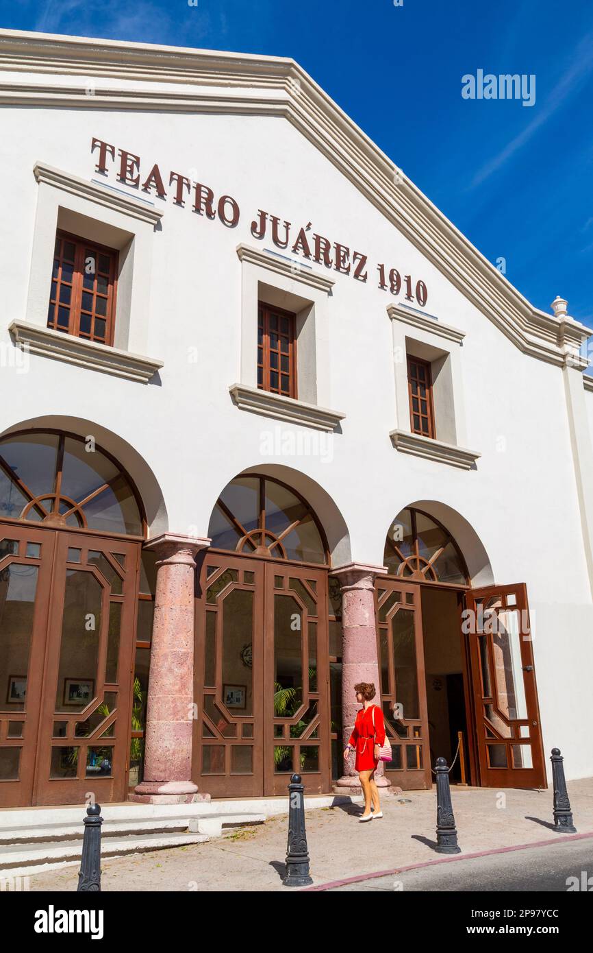 Teatro Juarez, Città di la Paz, Baja California sur, Messico Foto Stock