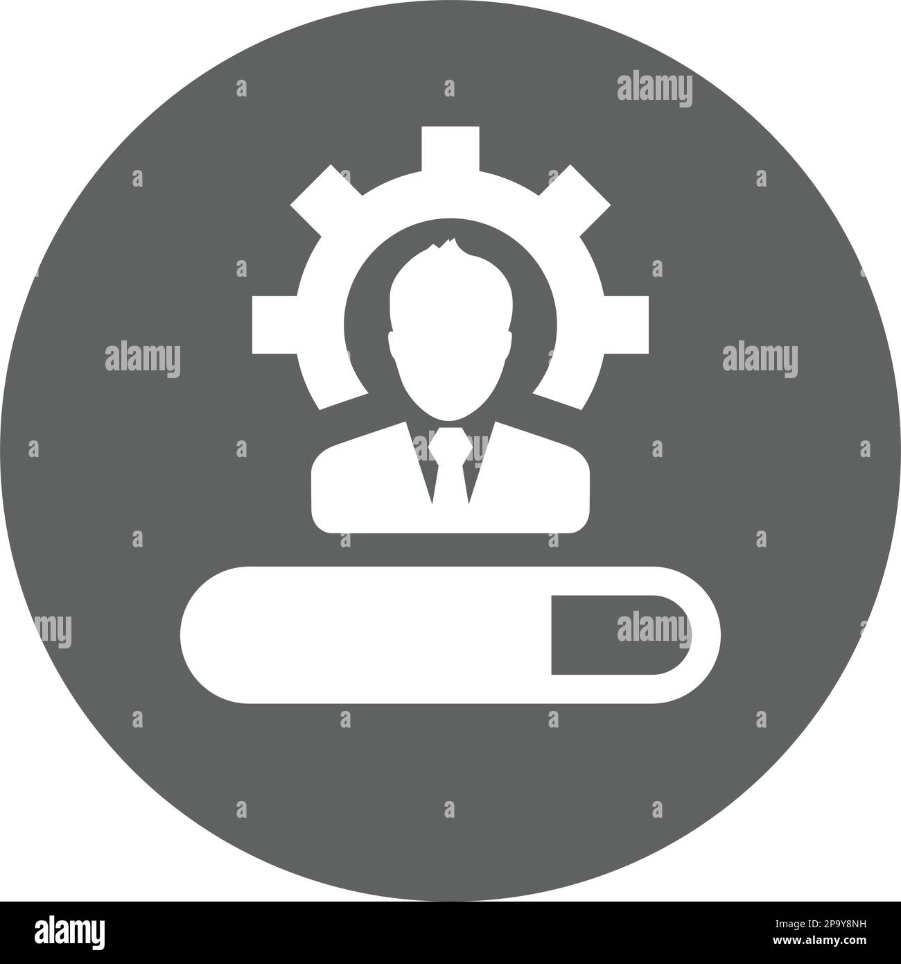 Icona capacità mentale. Splendido design e vettore completamente modificabile per uso commerciale, file stampati e presentazioni, materiali promozionali, Web o altro Illustrazione Vettoriale