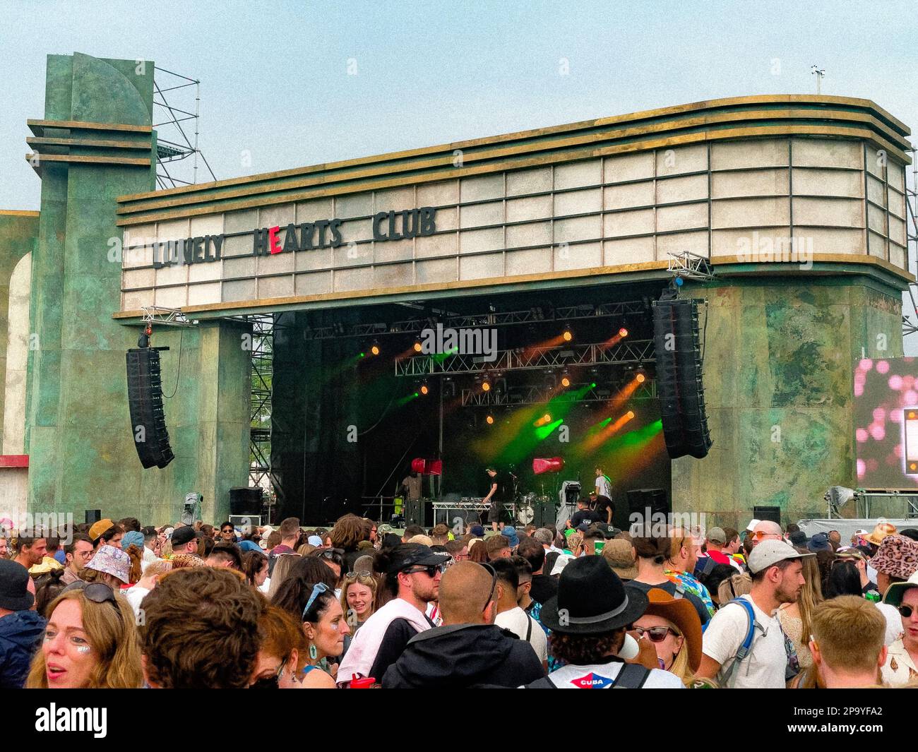 Lonely Hearts Club - Glastonbury 2022 Foto Stock