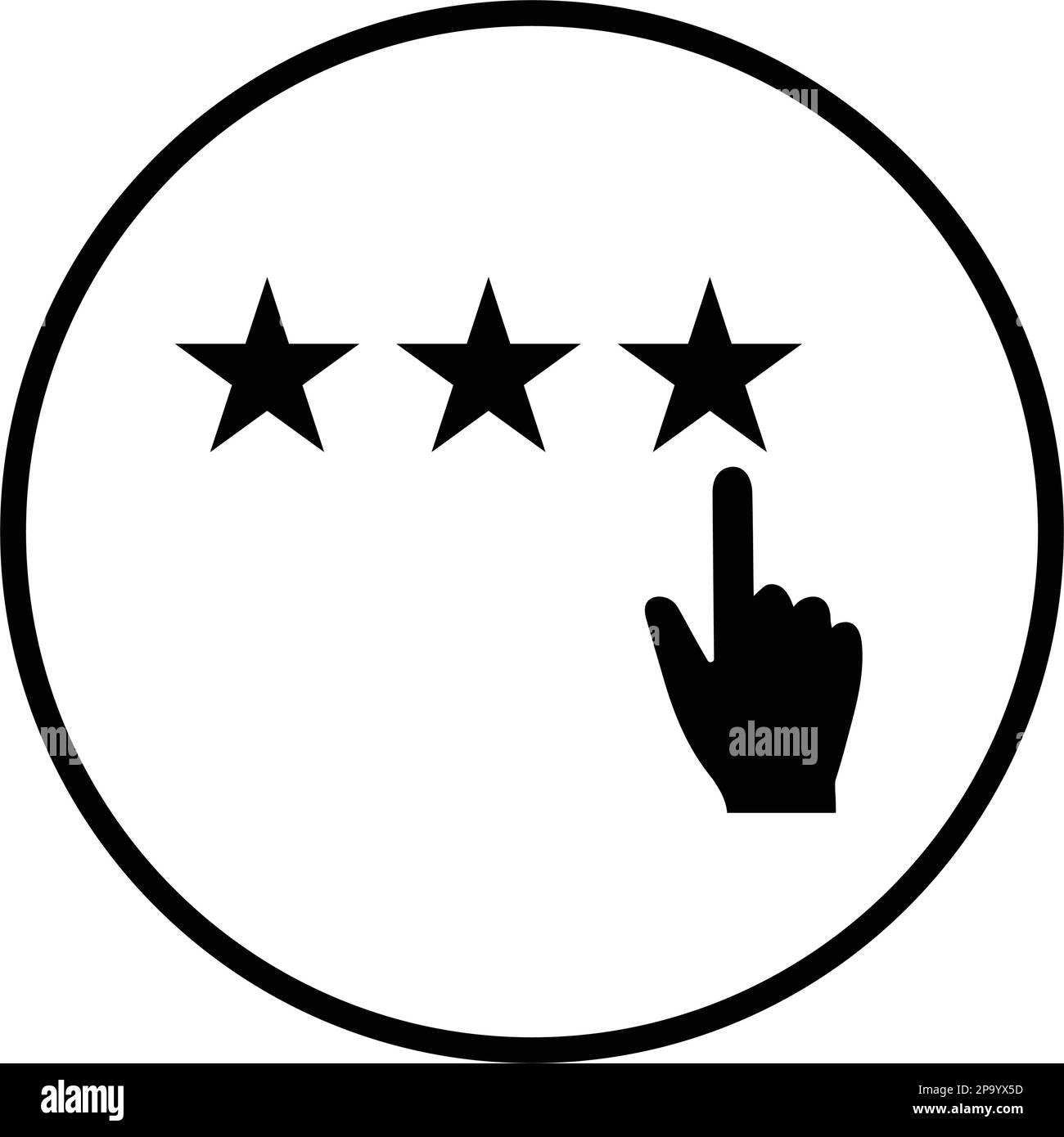 Icona di feedback, valutazione - progettazione vettoriale ben organizzata e modificabile utilizzando a fini commerciali, supporti di stampa, Web o qualsiasi tipo di progetto. Illustrazione Vettoriale