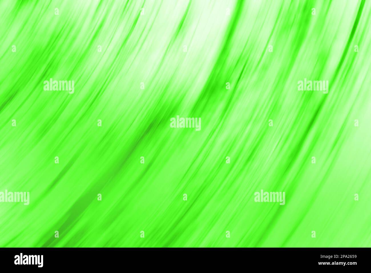 Vortice astratto effetto sfocato sfondo verde. Movimento radiale sfondo verde astratto. Foto Stock