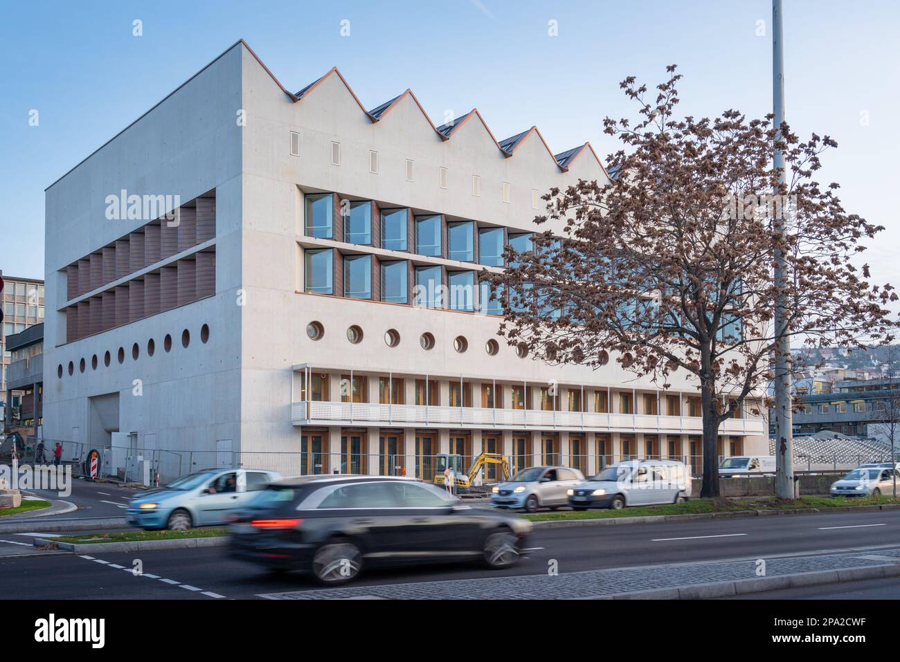 Biblioteca statale di Wurttemberg (Wurttembergische Landesbibliothek) - Stoccarda, Germania Foto Stock