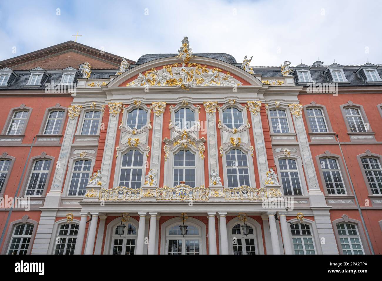 Facciata del Palazzo elettorale - Treviri, Germania Foto Stock