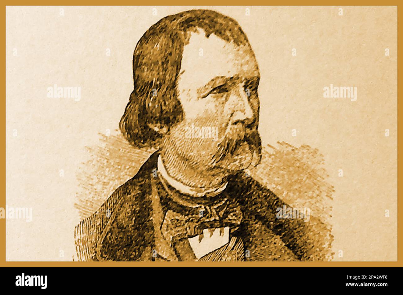 Un ritratto inciso britannico del 19th ° secolo di Un ritratto del 19th ° secolo di Wilhelm von Kaulbach, pittore tedesco di spicco, (1805-1874). che era conosciuto per i suoi murales e illustrazioni di libro -------- Ein britisches Kupferstichporträt aus dem 19. Jahrhundert Ein Porträt von Wilhelm von Kaulbach, bedeutender deutscher Maler (1805-1874) aus dem 19. Jahrhundert. Der für seine Wandmalereien und Buchillustrationen bekannt war --- Foto Stock