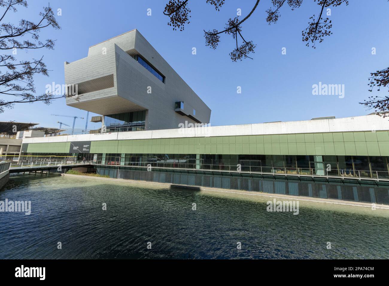 Disseny HUB Barcellona, incorporare misure di sostenibilità Foto Stock