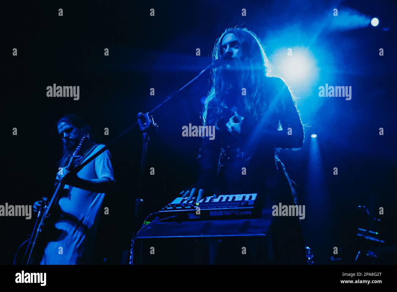 Wroclaw, Wroclaw, Polonia. 11th Mar, 2023. indio-pop Kalandra ha suonato come supporto per Gruga leprous in Wroclaw in PIC: Katrine Stenbekk (Credit Image: © Krzysztof Zatycki/ZUMA Press Wire) SOLO PER USO EDITORIALE! Non per USO commerciale! Foto Stock