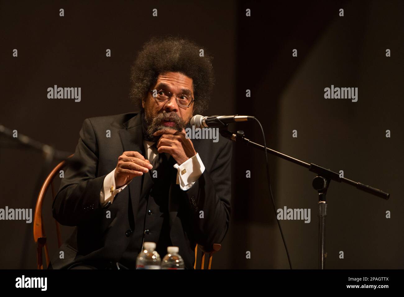 Dr. Cornell West Foto Stock