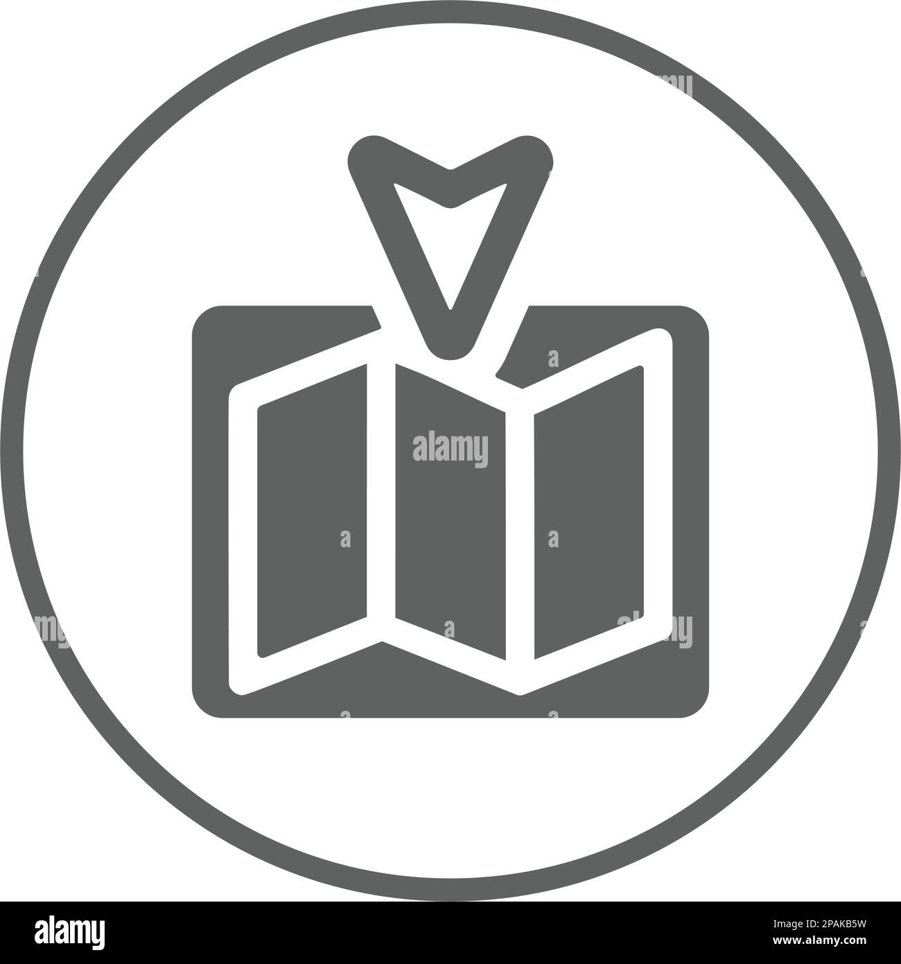 GPS, navigazione, icona navigatore. Icona bella, meticolosamente progettata. Vettore ben organizzato e modificabile per qualsiasi utilizzo. Illustrazione Vettoriale