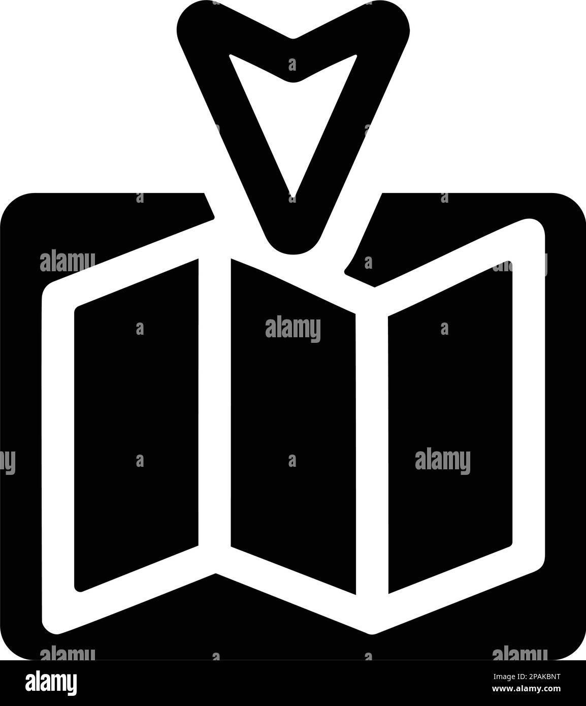 GPS, navigazione, icona navigatore. Icona bella, meticolosamente progettata. Vettore ben organizzato e modificabile per qualsiasi utilizzo. Illustrazione Vettoriale