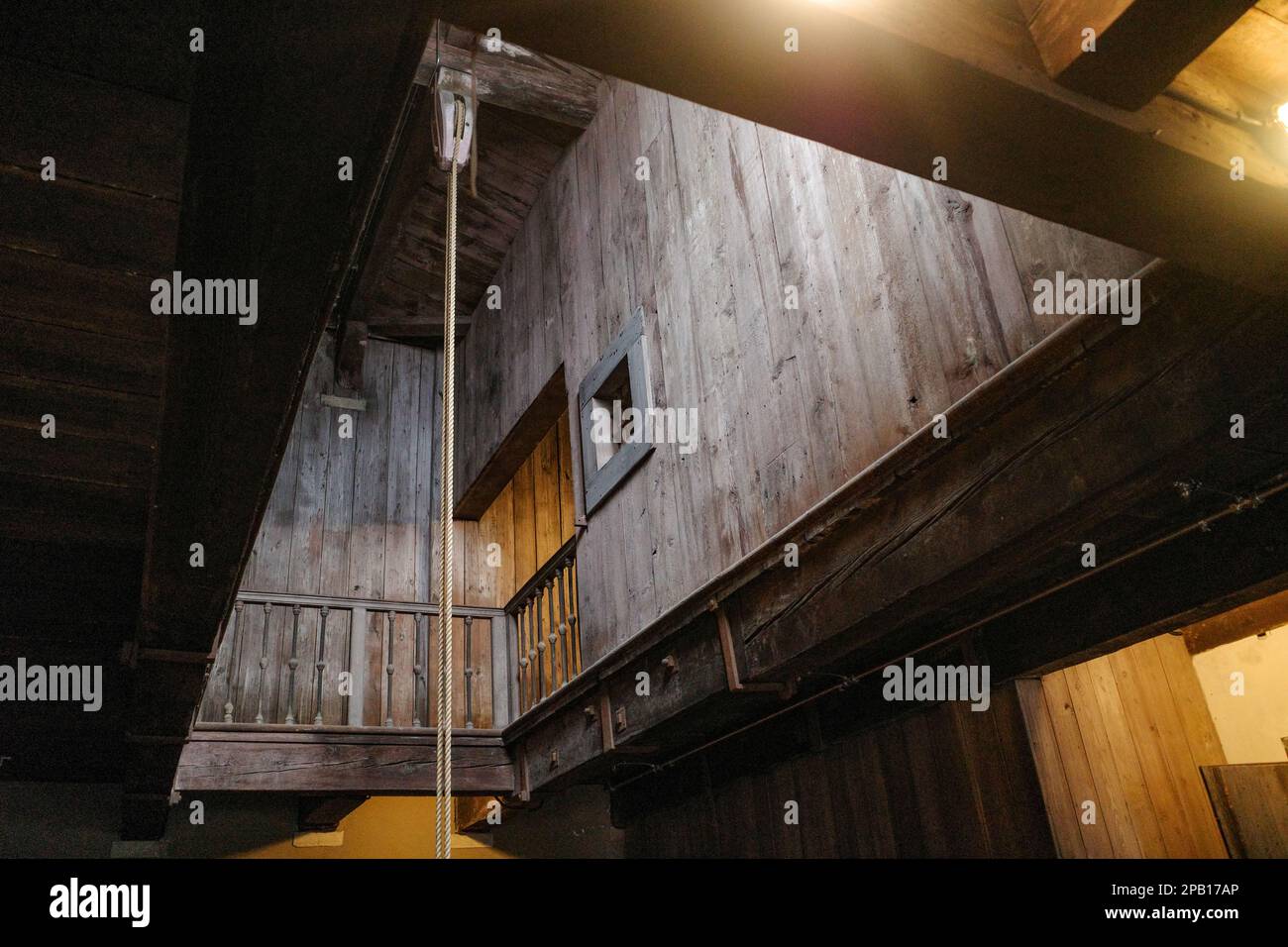 Venezia, Italia - 15 Nov 2022: Sala di esecuzione all'interno del Palazzo Ducale Foto Stock