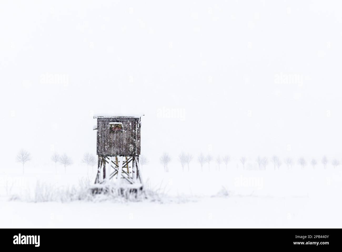 Sella alta Winter Landscape Foto Stock