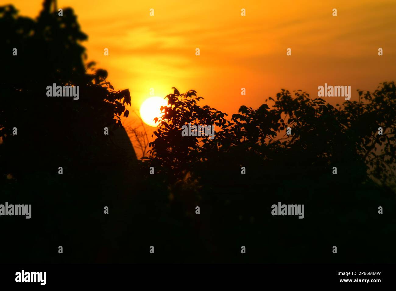 Il tramonto è il momento migliore della giornata Foto Stock