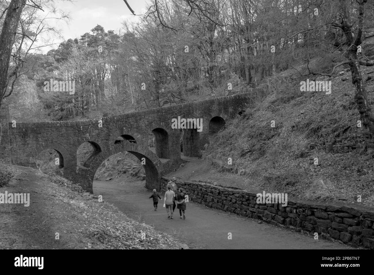 Rivington giardini terrazzati Foto Stock