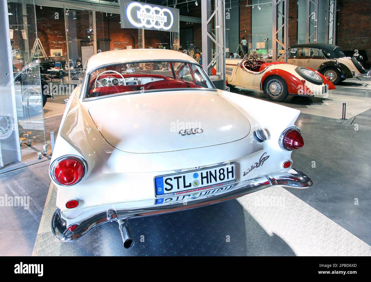 ** ARCHIV ** Heckansicht eines Auto Union SP 1000 von 1960, aufgenommen ...