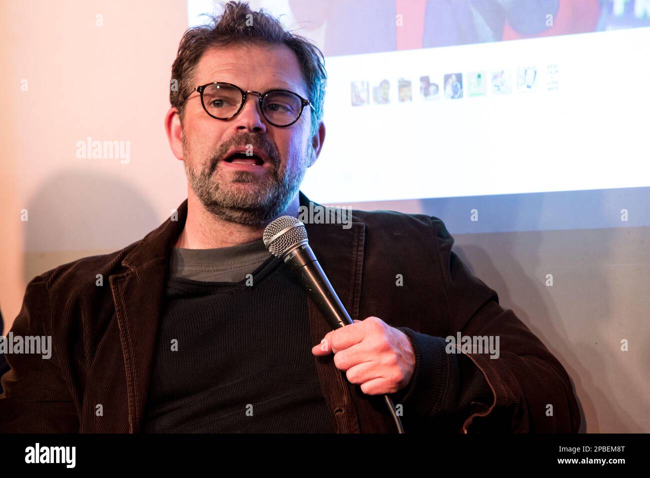 Dana Gould - comico Foto Stock