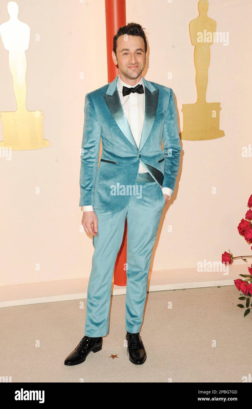 Los Angeles, California. 12th Mar, 2023. Justin Hurwitz agli arrivi per 95th Academy Awards - Arrivi 1, Dolby Theatre, Los Angeles, CA 12 marzo 2023. Credit: Elizabeth Goodenough/Everett Collection/Alamy Live News Foto Stock