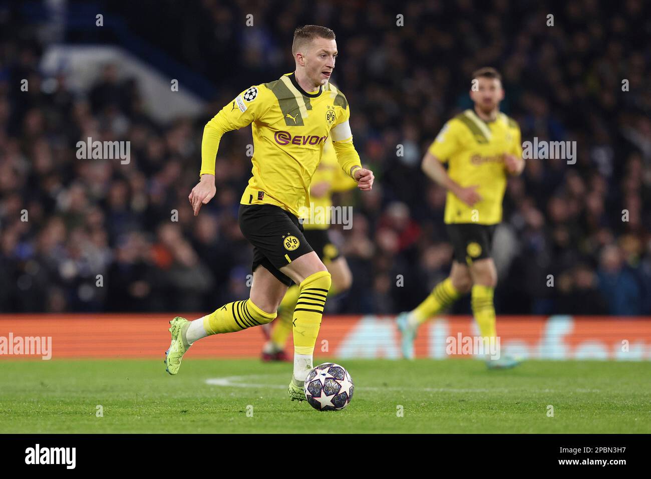 Stamford Bridge, Londra, Regno Unito, 07 marzo 2023 Marco Reus di Borussia Dortmund in azione durante il Chelsea FC vs Borussia Dortmund - UEFA CH Foto Stock