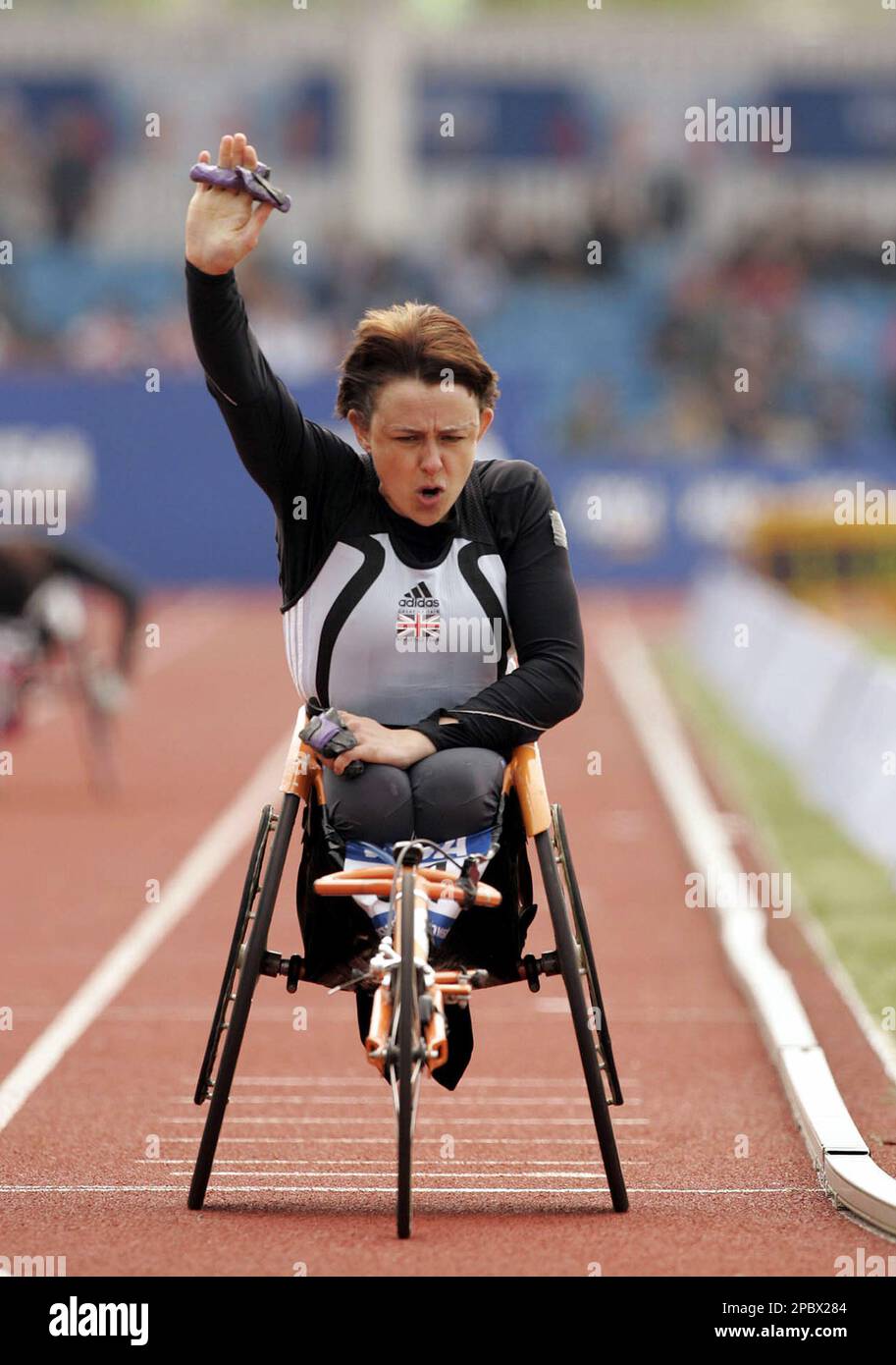 FILE Britain s Tanni Grey Thompson Celebrates Victory In The file-britain-s-tanni-grey-thompson-celebrates-victory-in-the