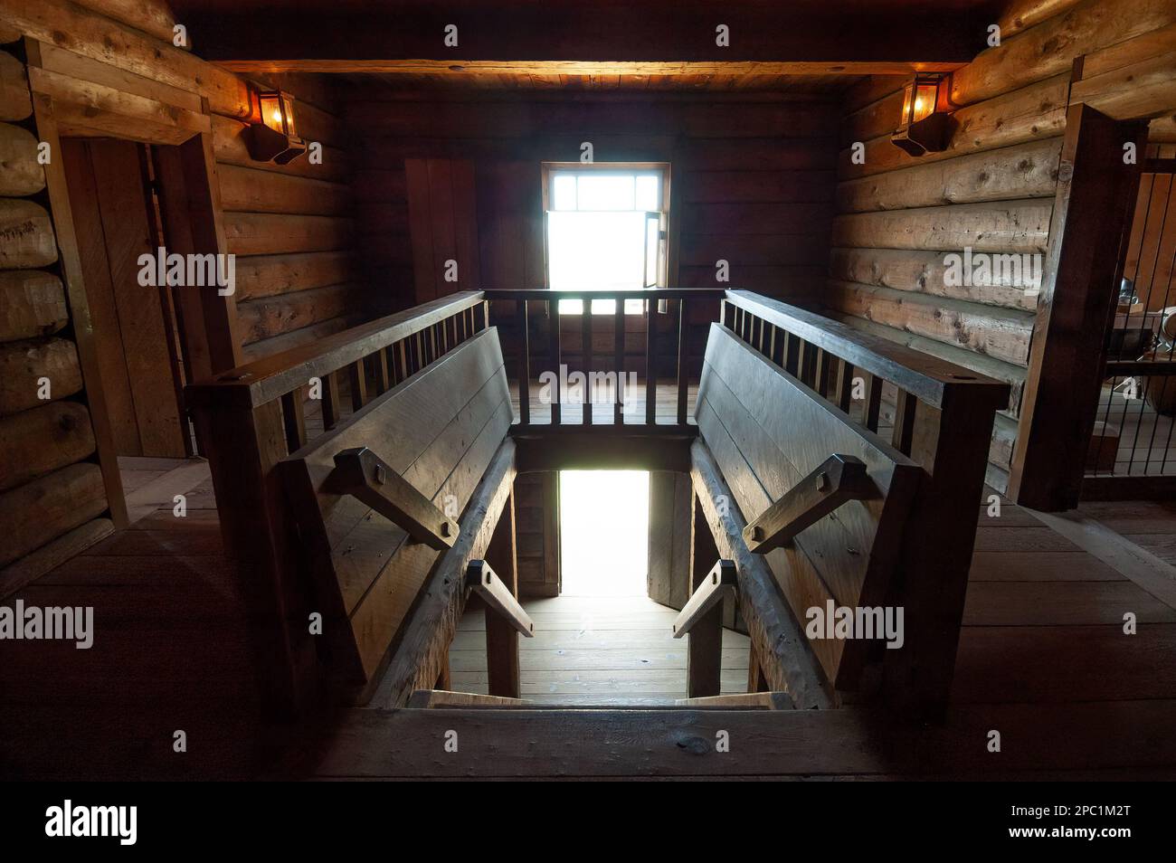 Fort Ross state Historic Park, California Foto Stock