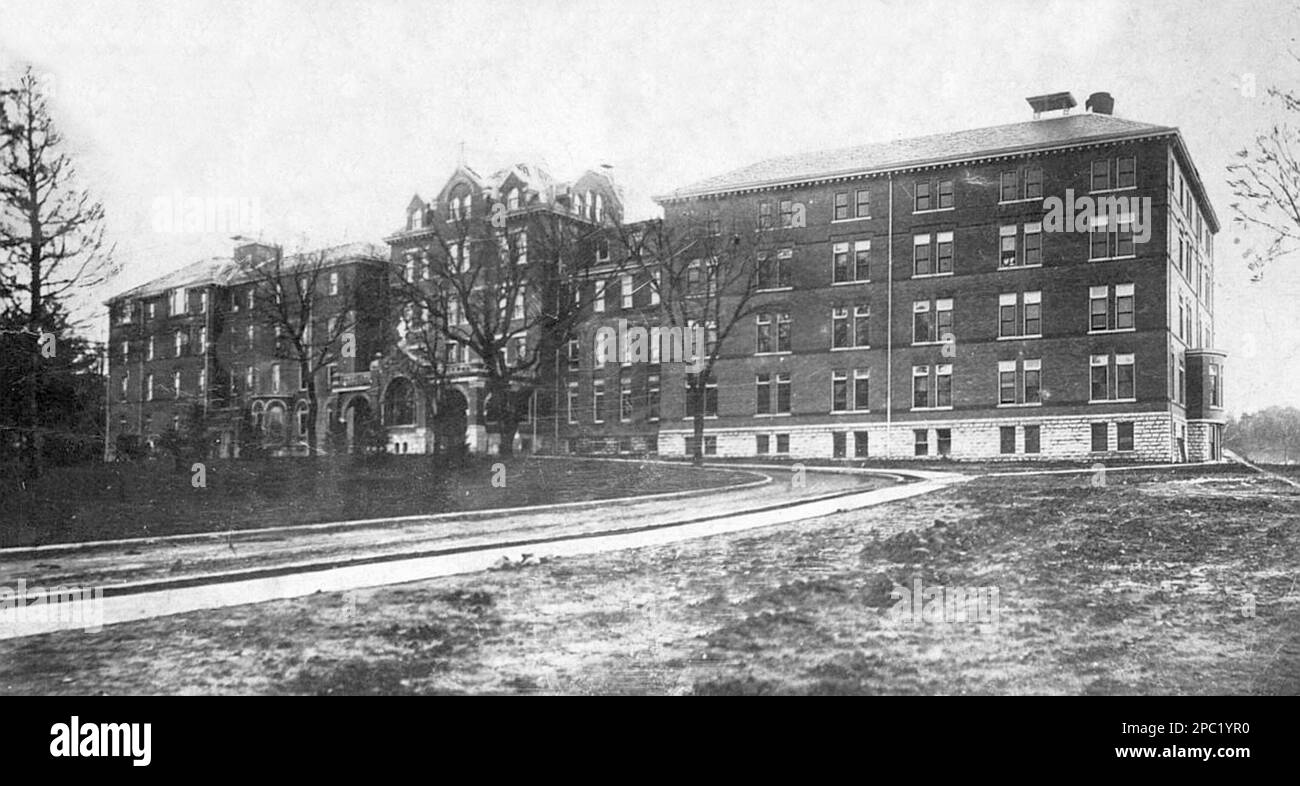 La Mayo Clinic St. Mary's Hospital nel 1910 Foto Stock